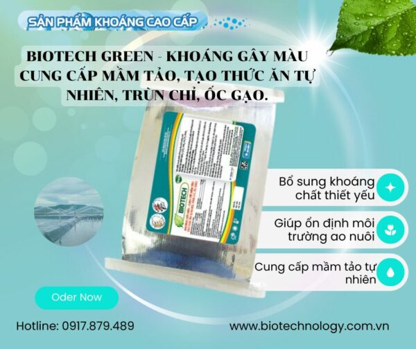 KHOÁNG GÂY MÀU BIOGREEN