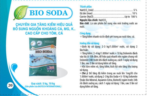 BIO SODA - TÔM - Hình ảnh 3