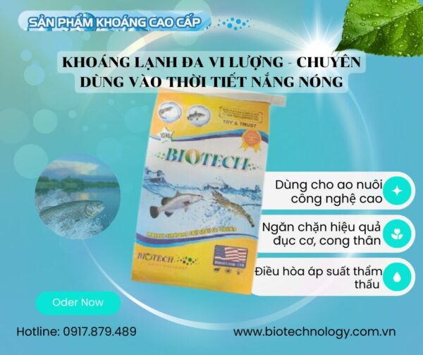 Khoáng lạnh biotech cá